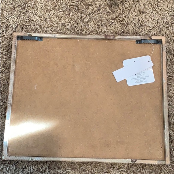 Pumpkin farm wall decor frame! NWT! 10X12.5 in - Picture 2 of 2